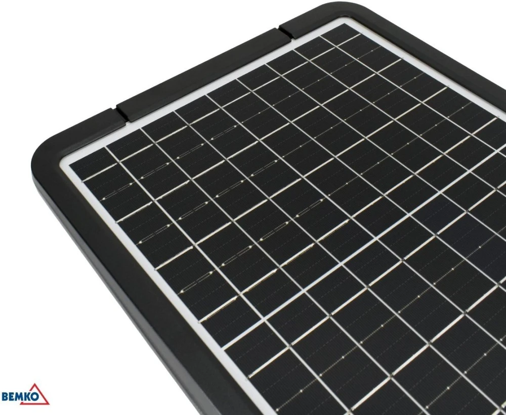 Bemko SOLARNA OPRAWA ULICZNA LED SOLGER 40W 6000LM 3000/4000/6000K IP65 Juoda CZ. PIR