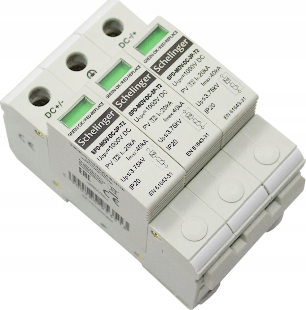 Bemko SURGE LIMITER 3P DC 1000V CLASS T2 SCHELINGER
