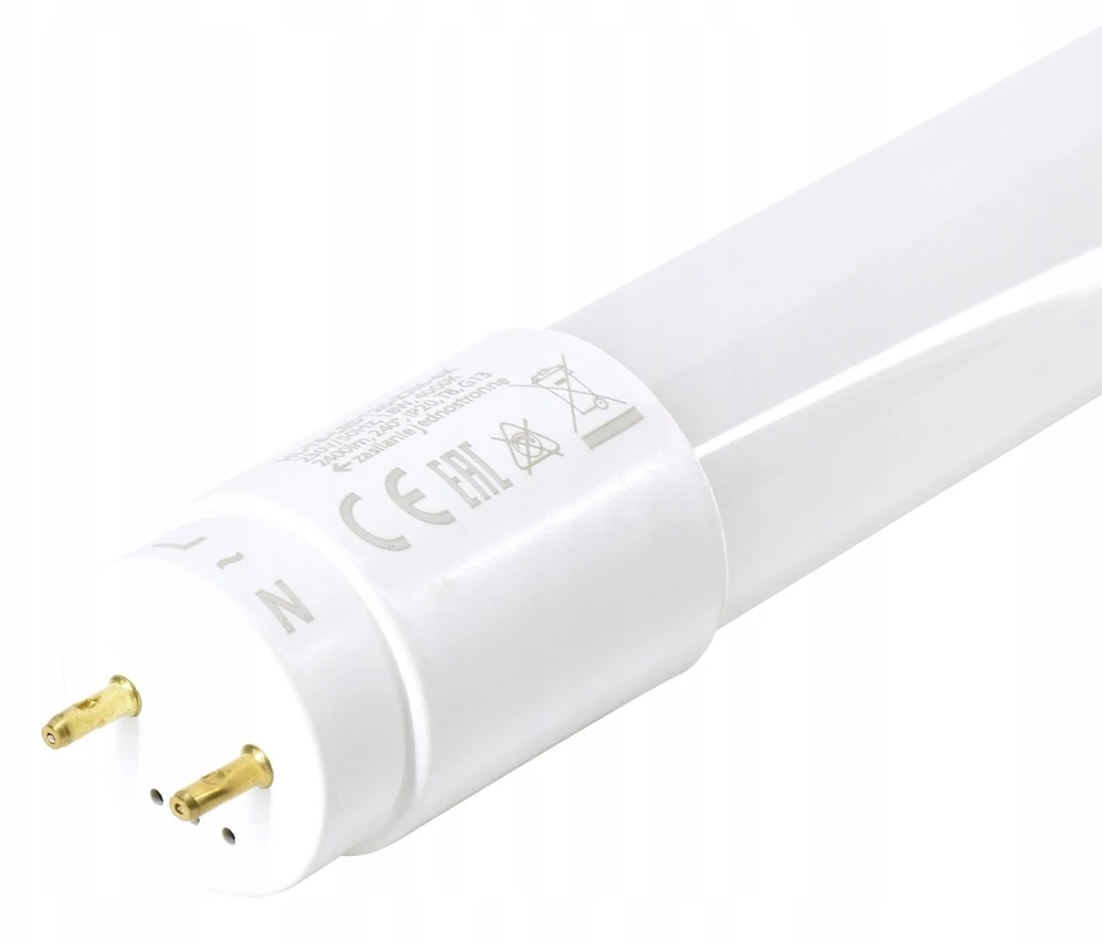 Bemko 9W LED lempa T8, G13, 604mm, 4000K, 240°
