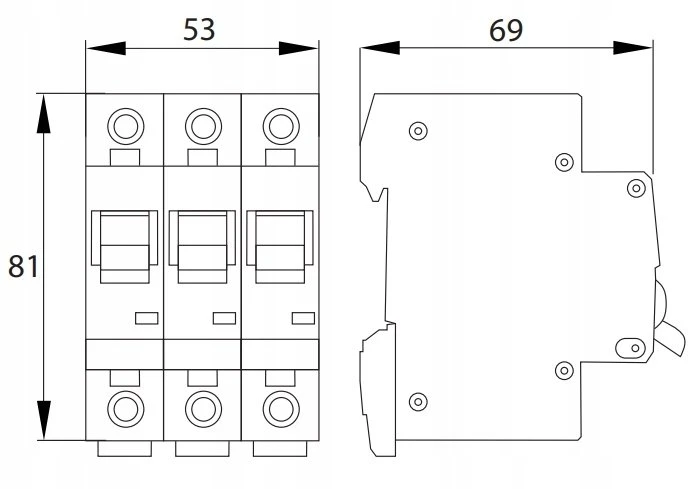 Schelinger Automatinis jungiklis 3P-B16A 16A 3 fazių
