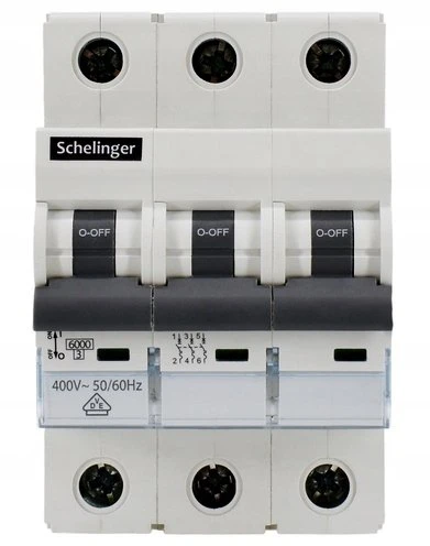 Schelinger Automatinis jungiklis 3P-B20A 3 fazių 20A
