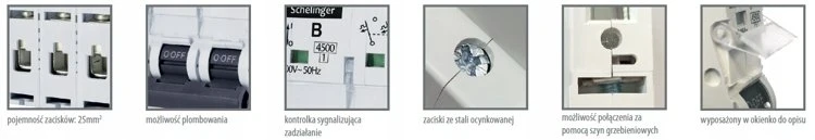 Bemko A02-G7-3P-B06 GRANDINĖS IŠJUNGIKLIS 4.5KA 3P B 06A SCHELINGER A02-G7-3P-B06