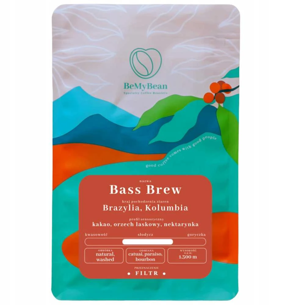 Kavos pupelės BeMyBean Bass Brew 1kg