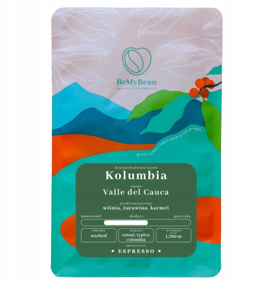 BeMyBean - Colombia Valle del Cauca Washed Espresso 250g