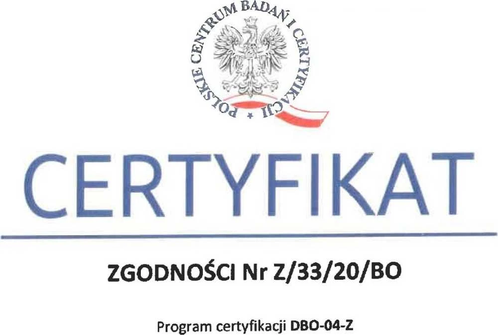 Benchk suoliuko atitikties sertifikatas