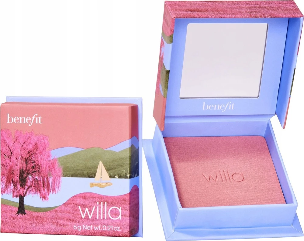Benefit Willa Soft Neutral-Rose Blush skaistalai moterims, 6 g