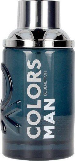 Benetton Colors de Benetton Man Juodas EDT tualetinis vanduo vyrams, 100 ml