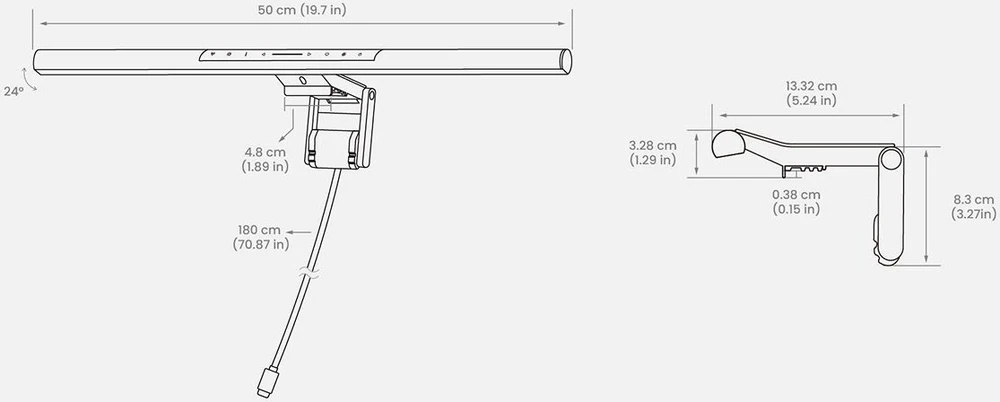 Benq ScreenBar Pro | 8.5 W | Monitorius lamp | 5 V