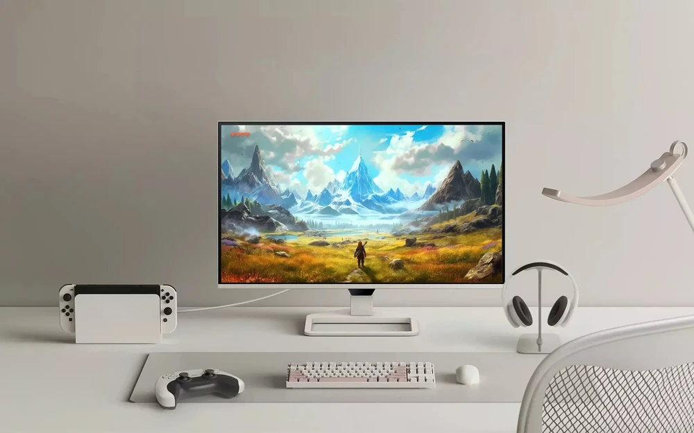 Monitorius BenQ 68.6 cm EW270Q 16-9 HDMI/DP/USB-C Baltas 200Hz QHD