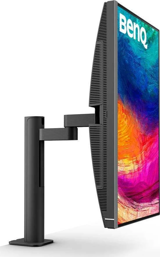 BENQ PD2706UA 27 colių 4k monitorius su ERGO ARM 350 cd/m2 5ms HDMI DP USB C PD90W šakotuvu USB Pivot garsiakalbiais