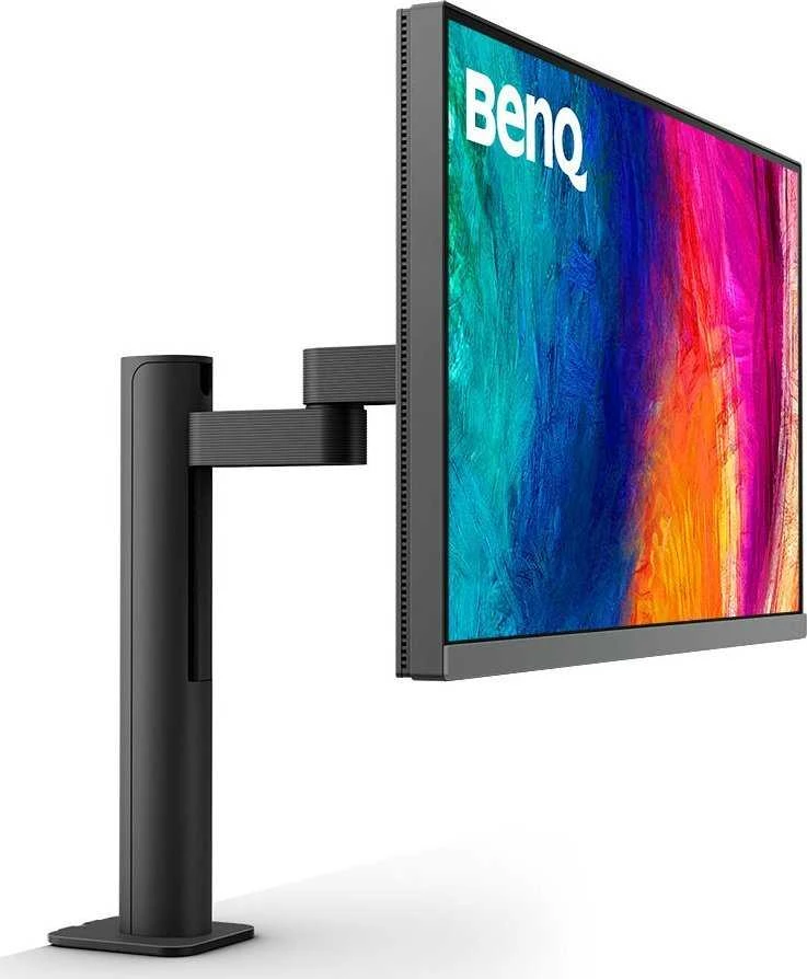 BENQ PD2706UA 27 colių 4k monitorius su ERGO ARM 350 cd/m2 5ms HDMI DP USB C PD90W šakotuvu USB Pivot garsiakalbiais
