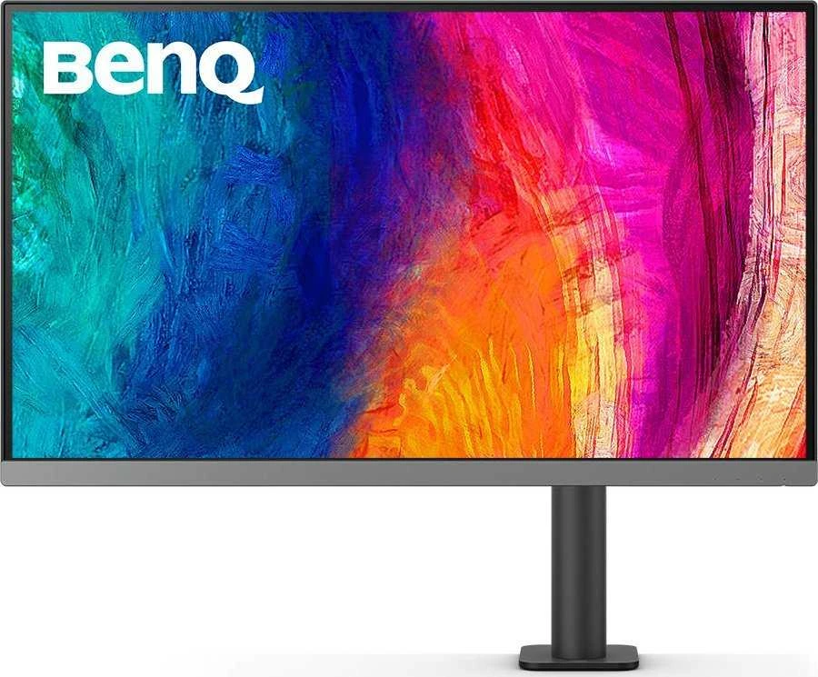 BENQ PD2706UA 27 colių 4k monitorius su ERGO ARM 350 cd/m2 5ms HDMI DP USB C PD90W šakotuvu USB Pivot garsiakalbiais