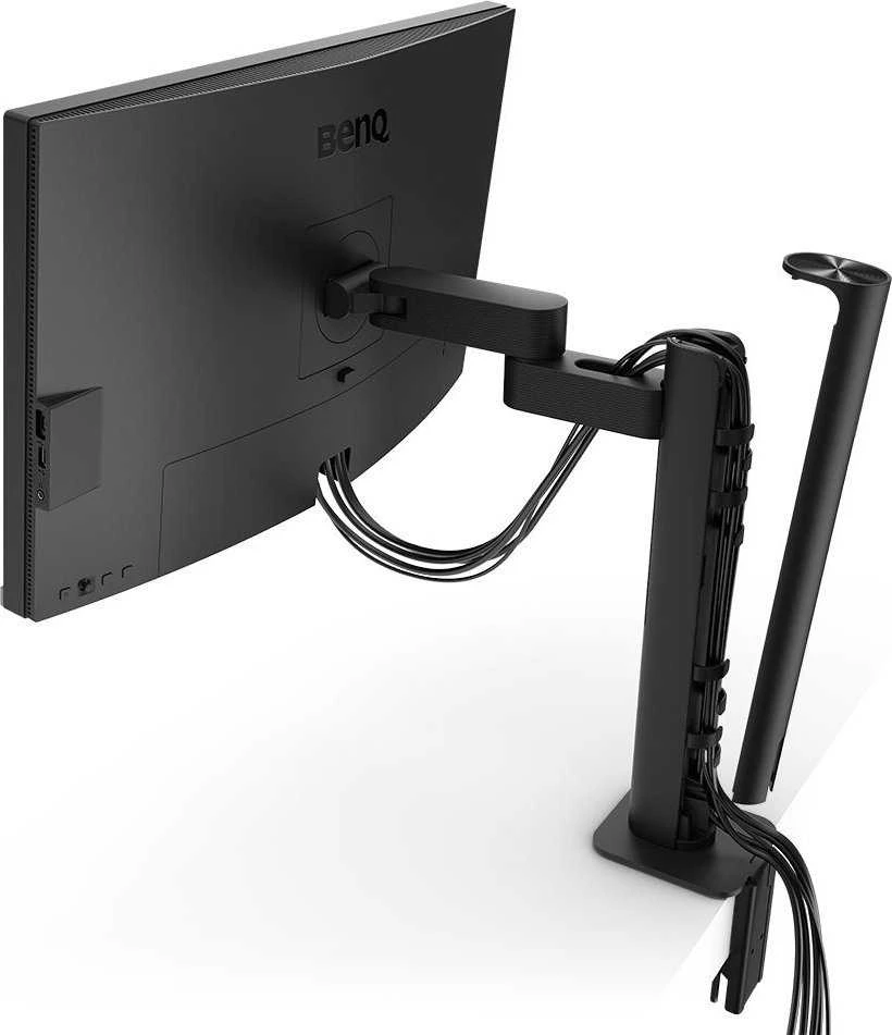 BENQ PD2706UA 27 colių 4k monitorius su ERGO ARM 350 cd/m2 5ms HDMI DP USB C PD90W šakotuvu USB Pivot garsiakalbiais