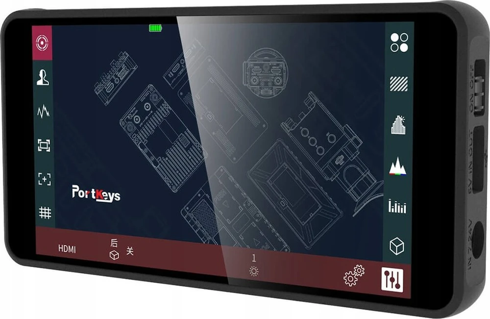 Portkeys PT5 II 5 Inch 4K HDMI Jutiklinis ekranas Monitorius