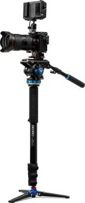 Kameros laikiklis - Benro Monopodas A48F su S6PRO skysčio galva