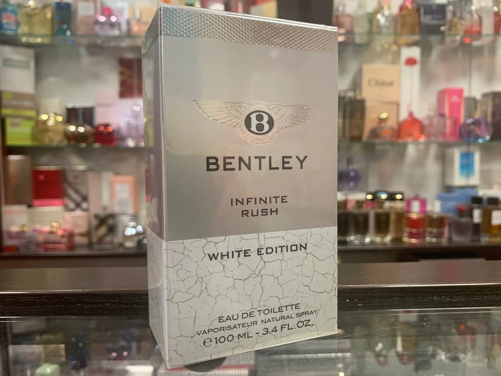 Bentley Infinite Rush Baltas Edition EDT tualetinis vanduo vyrams, 100 ml