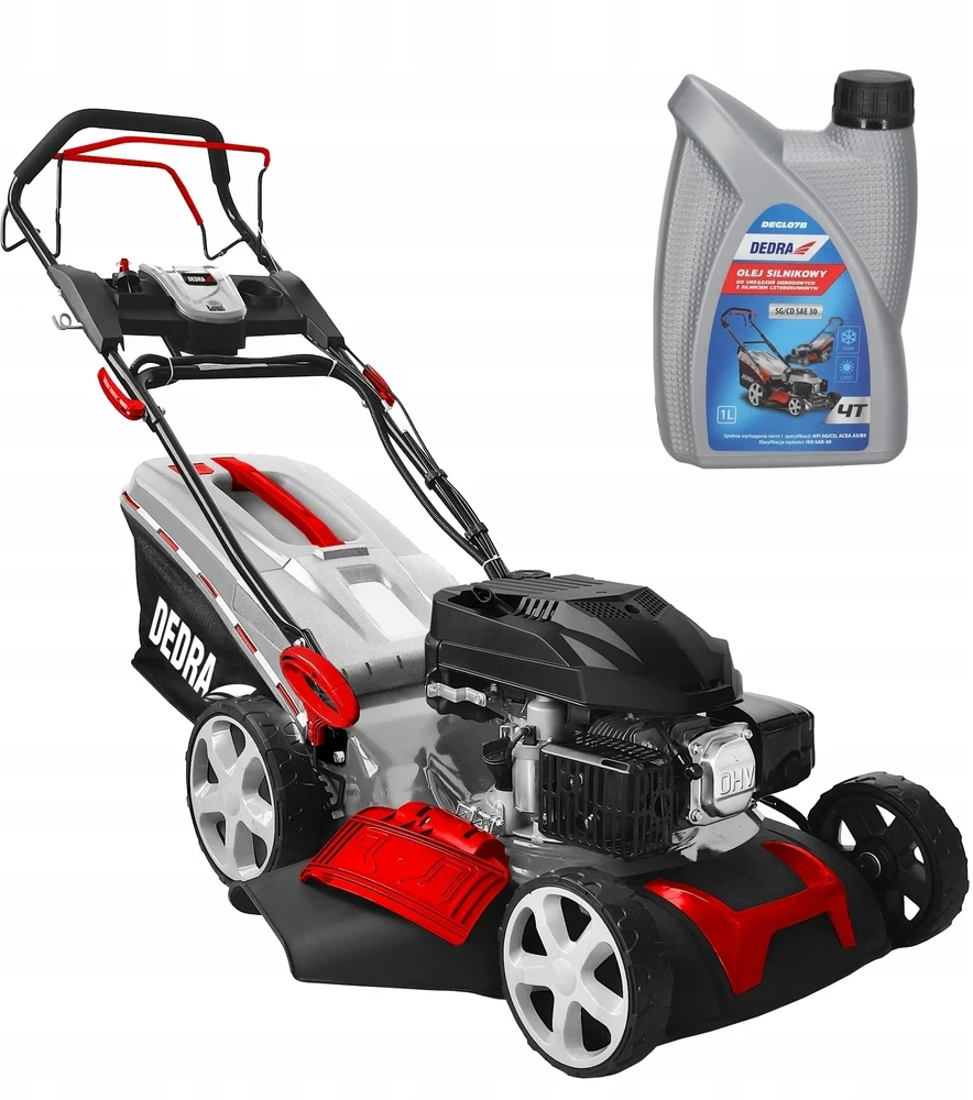 Dedra Vejapjovė spal. su nap., elektr.start, 3,6kw,166cc loncin,46cm