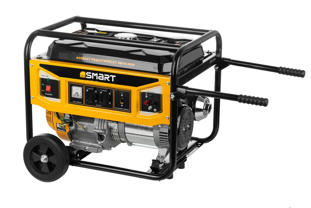 Benzininis generatorius Smart365 SM-01-6500, 5,5 kW, 230 V, 25 l