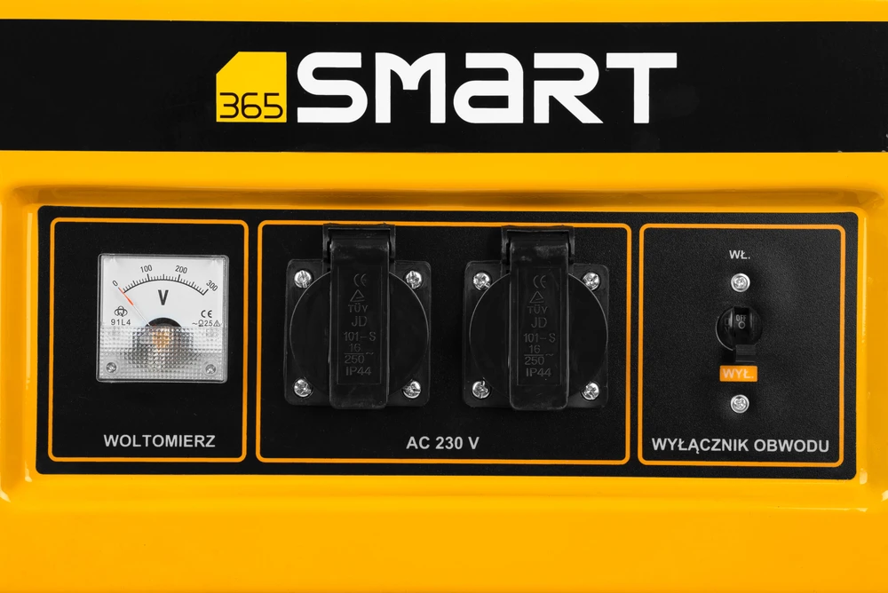 Benzininis generatorius Smart365 SM-01-6500, 5,5 kW, 230 V, 25 l