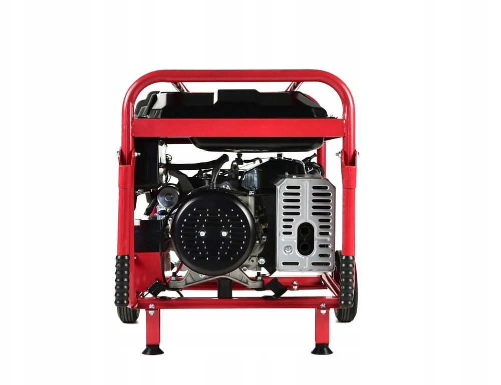 Benzininis trifazis elektros generatorius „Tvardy T05003“, 6600 W, 400 V, elektrinis paleidimas