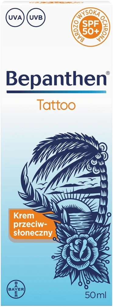 Bepanthen tatuiruotėms, 50 ml