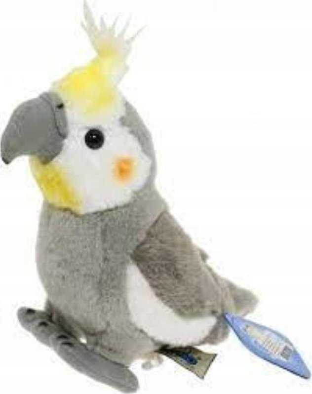 Beppe Papuga Nimfa 20cm pilka 13857 20765