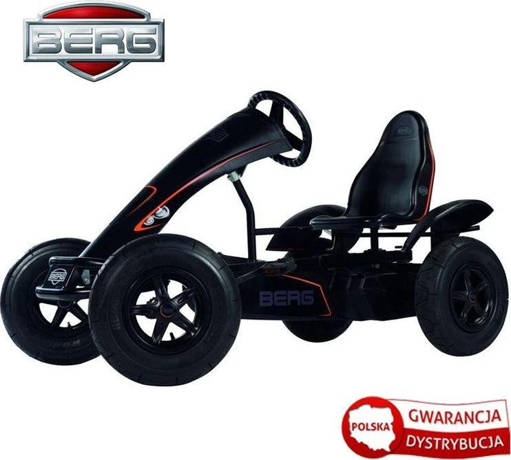 Mašinėlė GO-kartas Berg Juodas Edition BFR (iki 100kg)