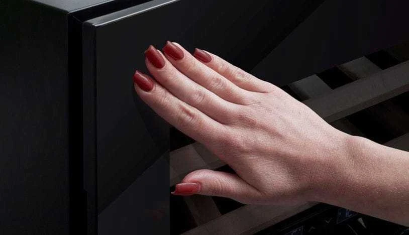 Šaldytuvas do wina Berg BRGSW24 Winiarka juoda Montuojama 24 butelki