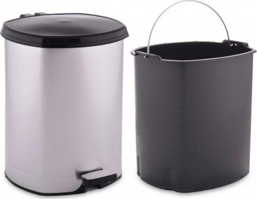 Berilo vonios kambario šiukšliadėžė RADIANT, 6 l