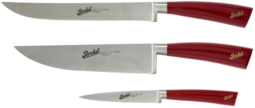 Berkel Berkel Elegance Raudona Chef-Set 3-pcs.