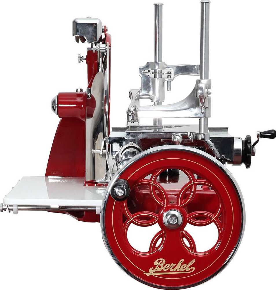 Berkel smagratis P15 raudonas/auksinis pjaustytuvas