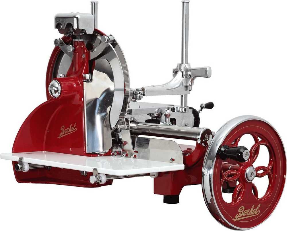 Berkel smagratis P15 raudonas/auksinis pjaustytuvas