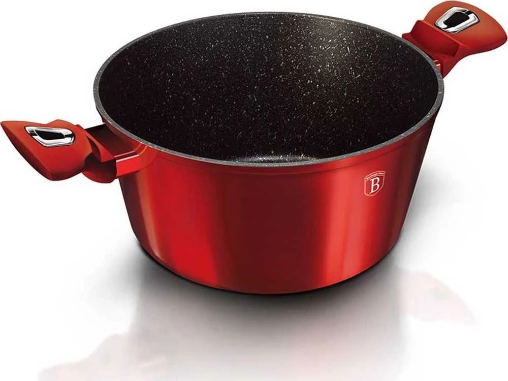Berlinger Haus GRANITINIS PUODAS 30 cm BERLINGER HAUS BH-6192 BURGUNDY