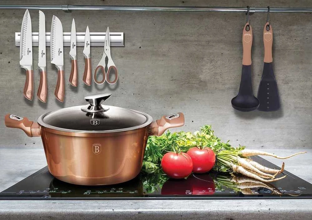 Berlinger Haus GRANITE PUODAS 30cm BERLINGER HAUS BH-6194 ROSE GOLD