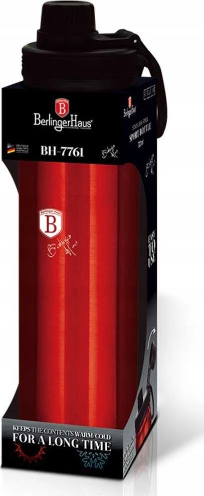 Gertuvė SPORTOWA Buteliukas TERMICZNA 720ML BERLINGER HAUS BURGUNDY BH-7761