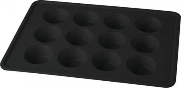 Berlinger Haus FORMA TYTANOWA DO MUFFINEK BH-7876 MATTE Juodas