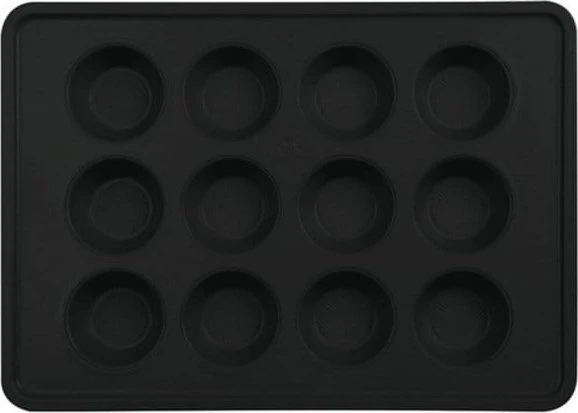 Berlinger Haus FORMA TYTANOWA DO MUFFINEK BH-7876 MATTE Juodas