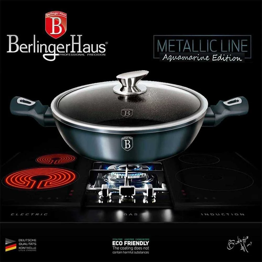 Berlinger Haus vazonas GRANITAS 28cm BERLINGER HAUS AQUAMARINE BH-6794