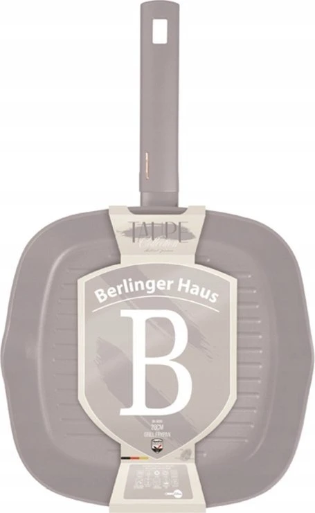 Berlinger Haus keptuvė GRILL TITANINĖ 28cm BERLINGER HAUS BH-8096 TAUPE