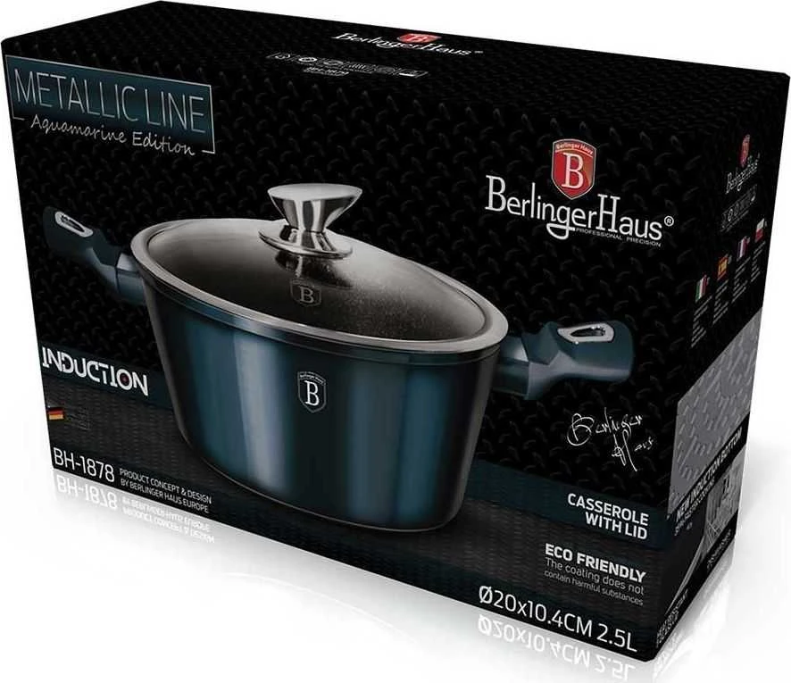 „Berlinger Haus“ metalinis puodas 24 cm (BH-1879)