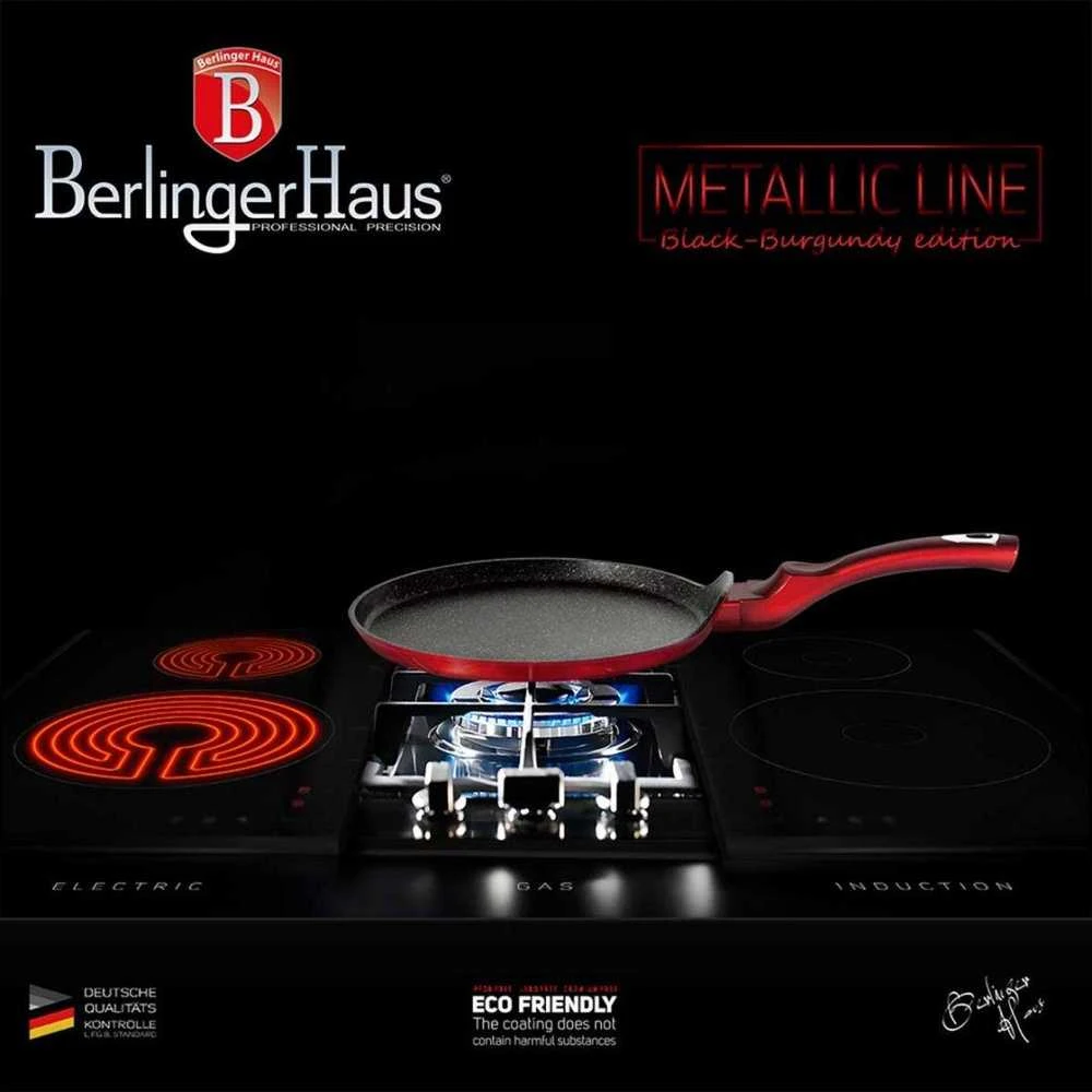 Keptuvė Berlinger Haus Metallic Line Burgundy Edition 28cm