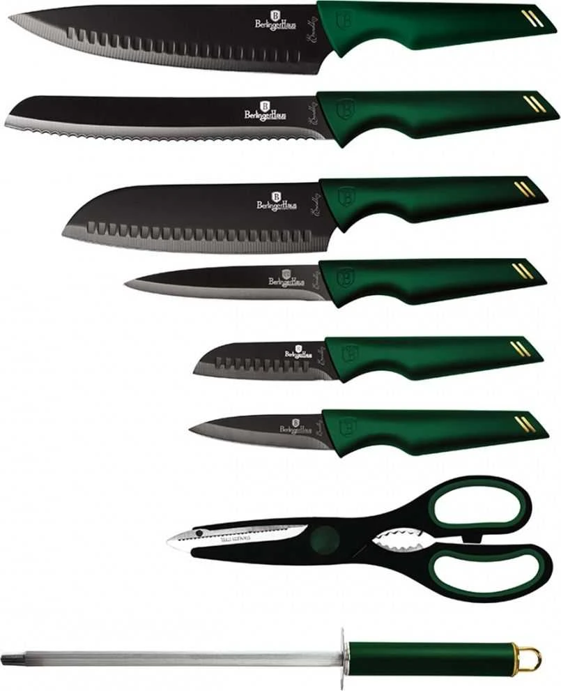 Berlinger Haus Peilių rinkinys (8 dalių) Emerald Collection | BH/2690