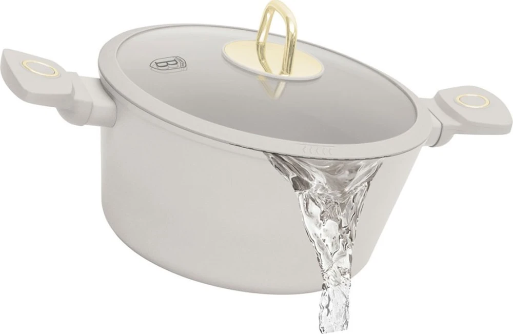 Berlinger Haus Puodas TYTANOWY Z POKRYWĄ 20cm BERLINGER HAUS BH-8070 SAHARA