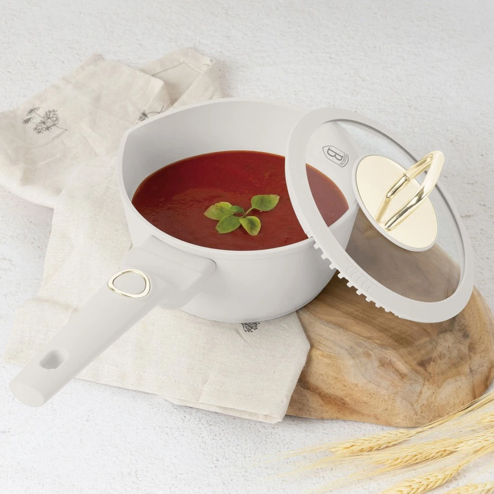 Puodas Berlinger Haus Sahara 16 cm 1,2L su dangteliu TitanPro BH-8058
