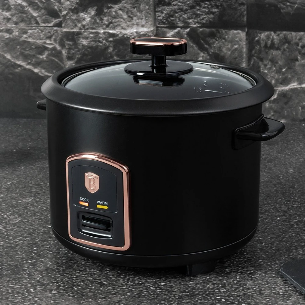 Berlinger Haus RYŻOWAR ELEKTRYCZNY 1,8L BH-9554 Juodas ROSE