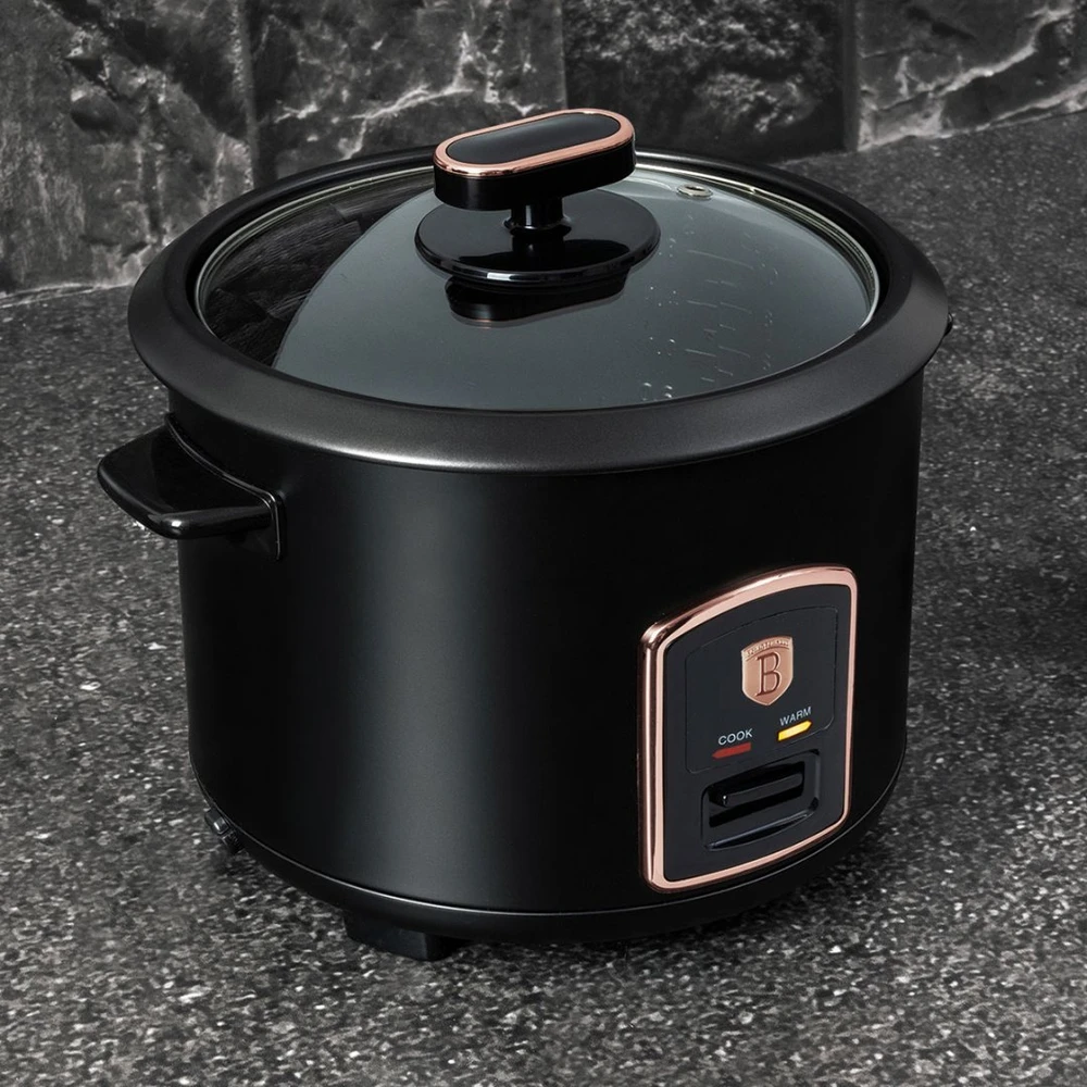 Berlinger Haus RYŻOWAR ELEKTRYCZNY 1,8L BH-9554 Juodas ROSE