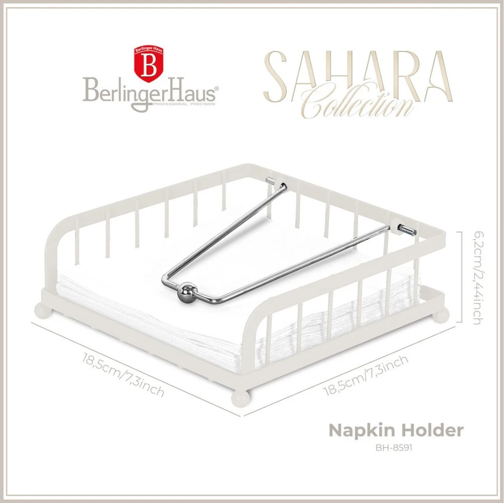 Berlinger Haus Serwetnik su dociskiem SAHARA (BH-8591)