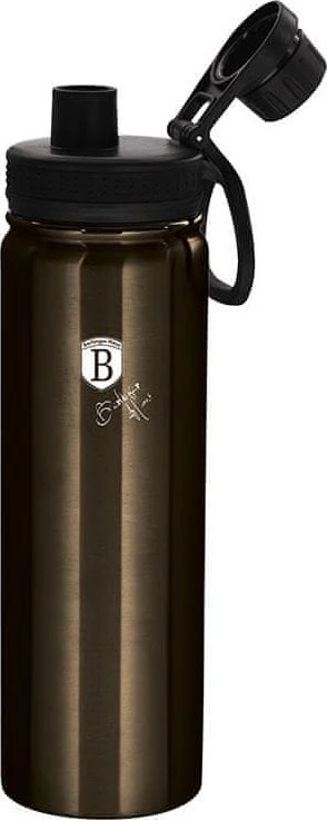 SPORTOWA Buteliukas TERMICZNA 720ML BERLINGER HAUS SHINY Juodas BH-7770