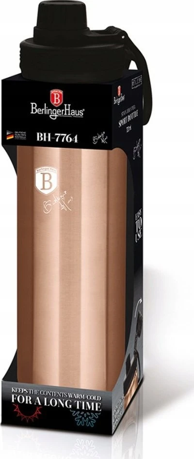 Gertuvė SPORTOWA Buteliukas TERMICZNA 720ML BERLINGER HAUS ROSE GOLD BH-7764