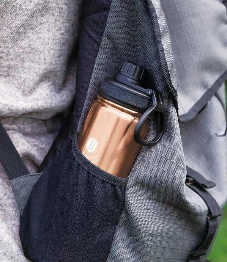 SPORTOWA Buteliukas TERMICZNA 540ML BERLINGER HAUS ROSE GOLD BH-7754